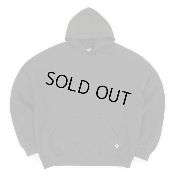 画像1: "XL / BLACK" 90-00's RUSSELL ブランク スウェットパーカー (1)