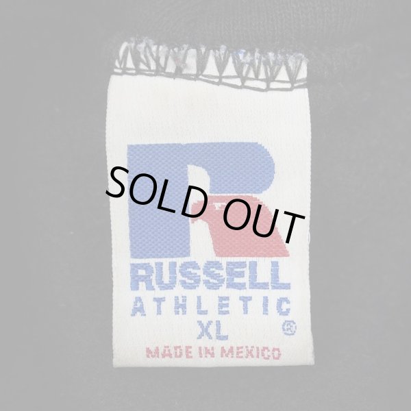 画像2: "XL / BLACK" 90-00's RUSSELL ブランク スウェットパーカー (2)