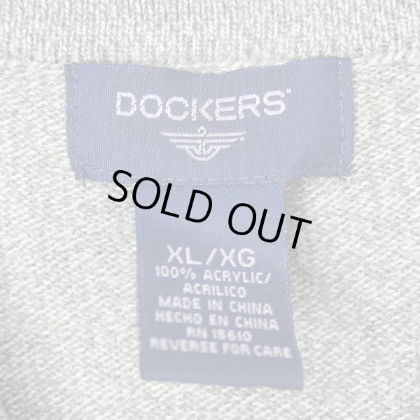 画像2: 90s DOCKERS アクリル ニットポロ (2)