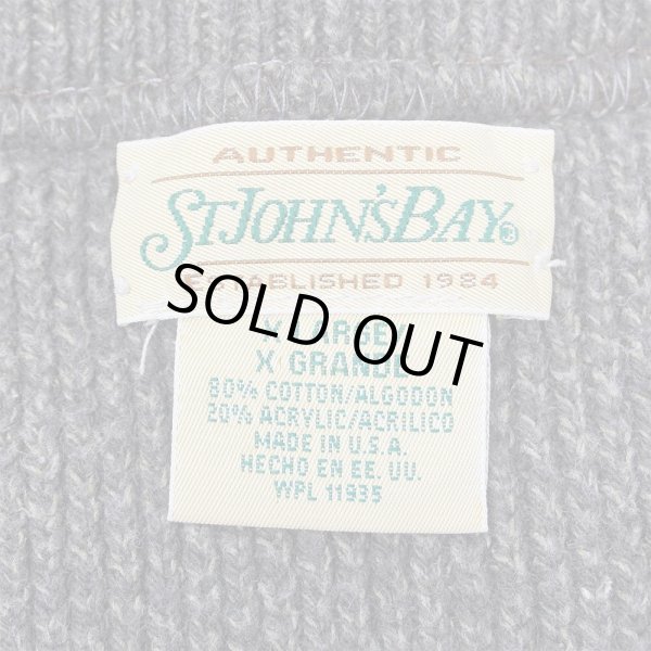 画像2: 90's ST JOHN'S BAY コットンニット "MADE IN USA" (2)