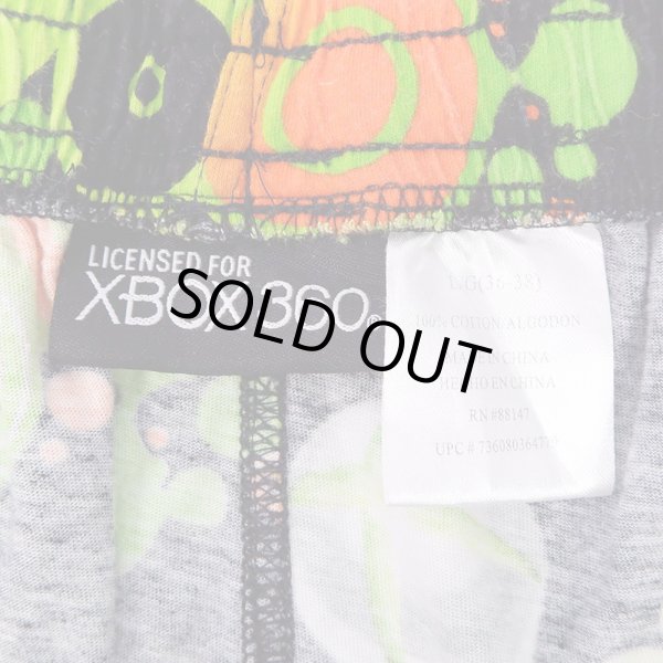 画像2: 00's XBOX 360 総柄 スリーピングパンツ (2)