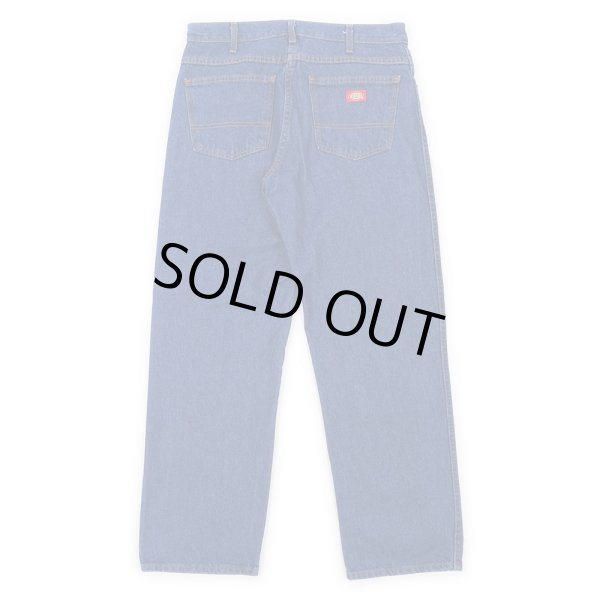 画像2: 00's Dickies 5ポケット デニムパンツ (2)