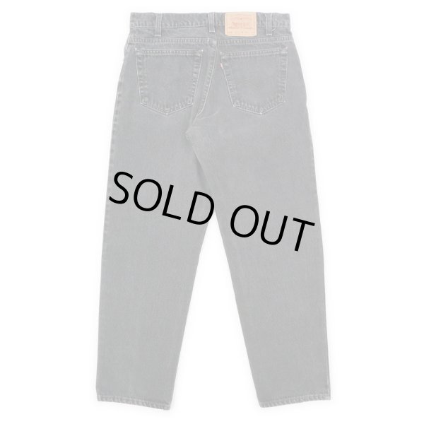 画像2: 90's Levi's 550 ブラックデニムパンツ "MADE IN USA" (2)