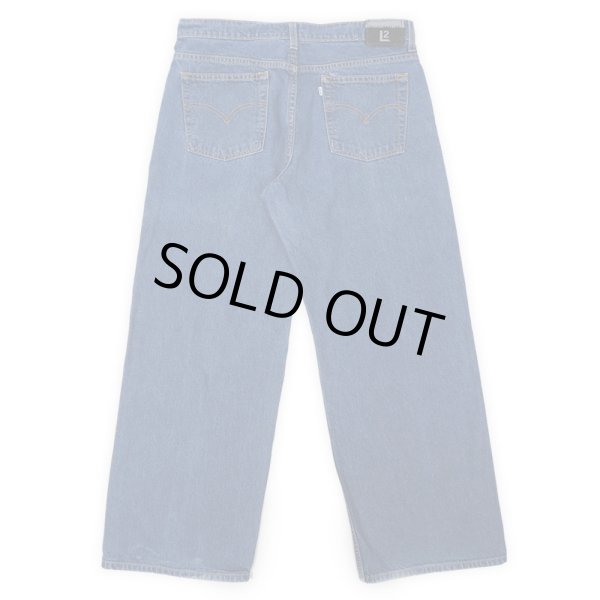画像2: 90's Levi's L2 サイドラインデニムパンツ (2)