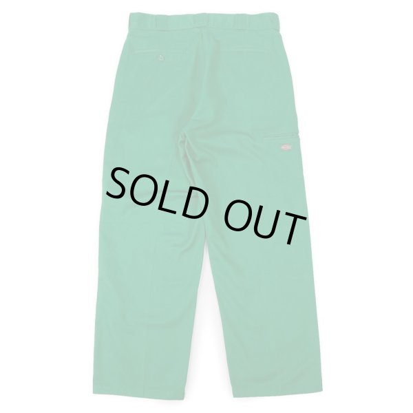 画像2: 00's Dickies ダブルニーワークパンツ “GREEN” (2)