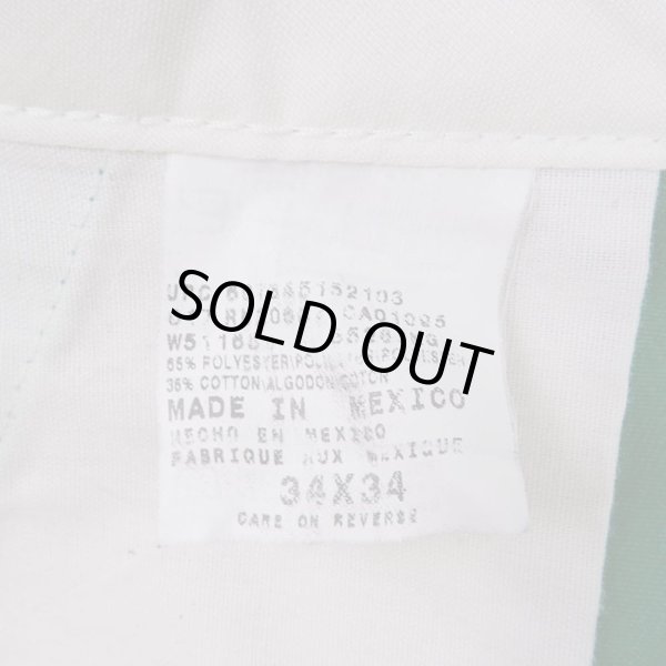 画像3: 00's Dickies ダブルニーワークパンツ “GREEN” (3)