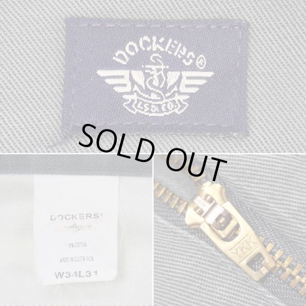 画像3: 00's DOCKERS 2タック チノトラウザー "W34 L31" (3)