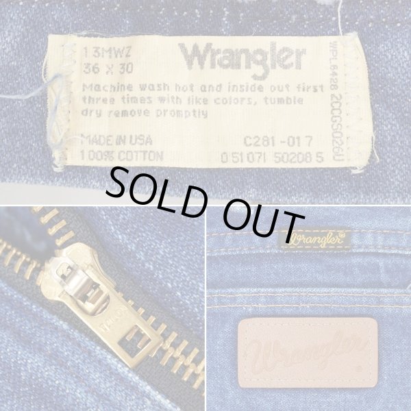 画像3: 80's Wrangler 13MWZ デニムパンツ “W36 L30 / MADE IN USA” (3)