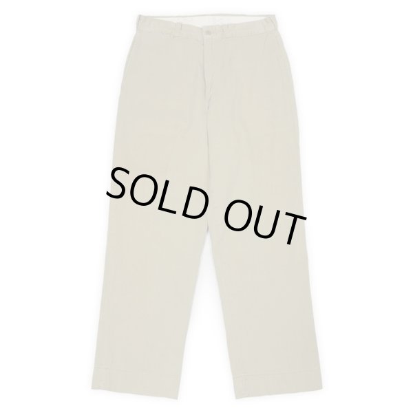 画像1: 50-60's unknown チノトラウザー "W31 L29相当" (1)