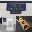 画像3: 00's Polo Ralph Lauren 総柄刺繍 ノータック チノトラウザー "W34 L32" (3)