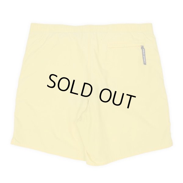 画像2: 90's POLO SPORT ナイロンショーツ "Yellow" (2)