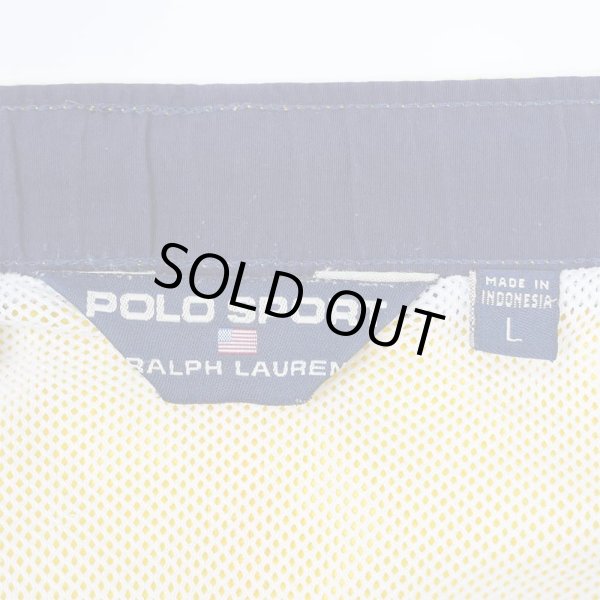 画像3: 90's POLO SPORT ナイロンショーツ "Yellow" (3)