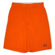 画像1: 00's Dickies ワークショーツ "ORANGE / W36" (1)