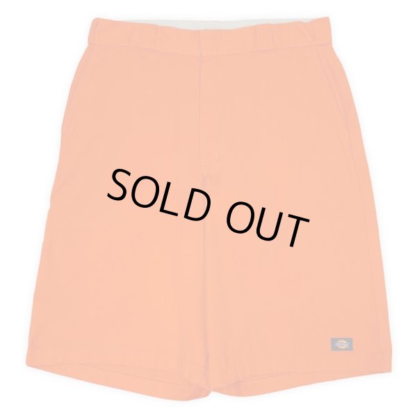 画像1: 00's Dickies ワークショーツ "ORANGE / W36" (1)