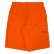 画像2: 00's Dickies ワークショーツ "ORANGE / W36" (2)