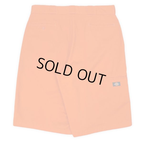 画像2: 00's Dickies ワークショーツ "ORANGE / W36" (2)