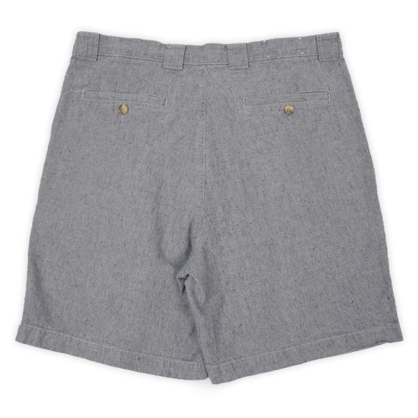 画像2: 90's ST JOHN'S BAY 2タック コットンリネンショーツ (2)