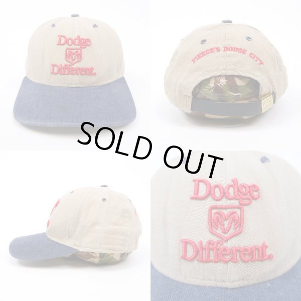 画像3: 90's Dodge Different 6パネルキャップ "MADE IN USA" (3)
