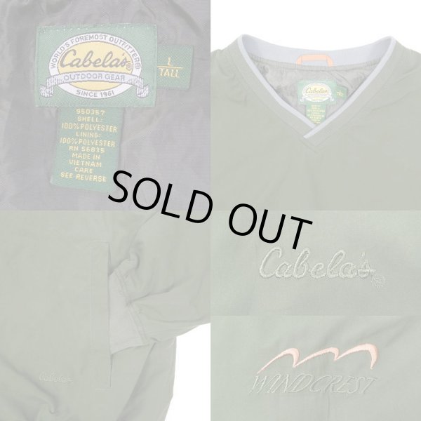 画像2: 90-00's Cabela's Vネック プルオーバー (2)