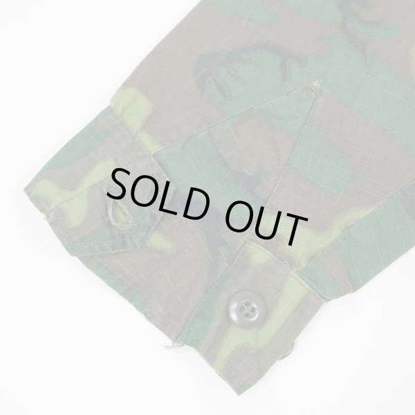 画像4: 60's US.ARMY ERDL ジャングルファティーグジャケット "グリーンリーフカモ" (4)