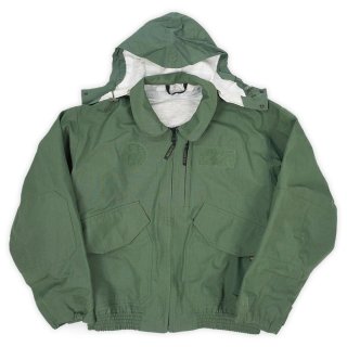 N*5様 【希少】米軍実物 90's N-3B フライトジャケットGREENBR ミントコンデ 【XL】90s USAF N-3B フライトジャケット 1995 Schott製