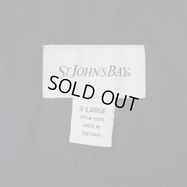 画像2: 00's ST JOHN'S BAY スタンドカラージャケット "BLACK" (2)