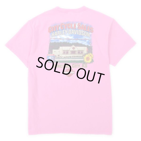 画像2: 00's HARLEY DAVIDSON 両面プリントTシャツ (2)