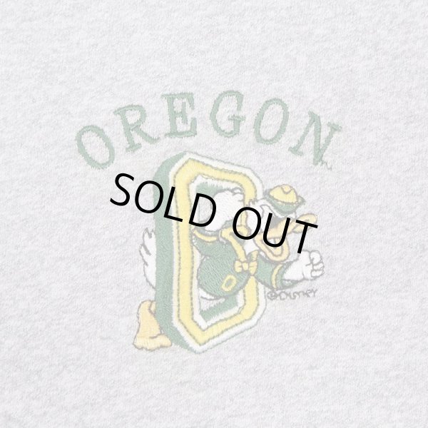 画像3: 90's OREGON DUCK キャラクター刺繍Tシャツ “MADE IN USA” (3)