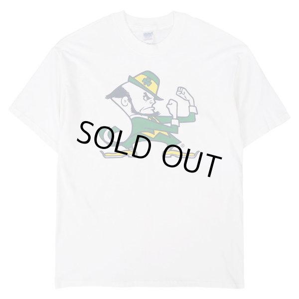 画像1: 90-00's NOTRE DAME UNIVERSITY プリントTシャツ “DEADSTOCK” (1)