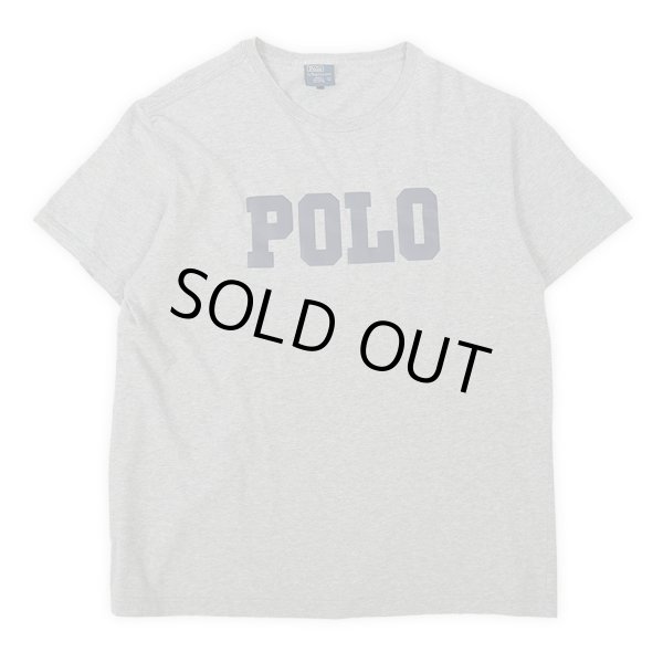 画像1: 00's Polo Ralph Lauren ロゴプリントTシャツ "GRAY" (1)