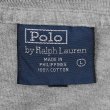 画像2: 00's Polo Ralph Lauren ロゴプリントTシャツ "GRAY" (2)