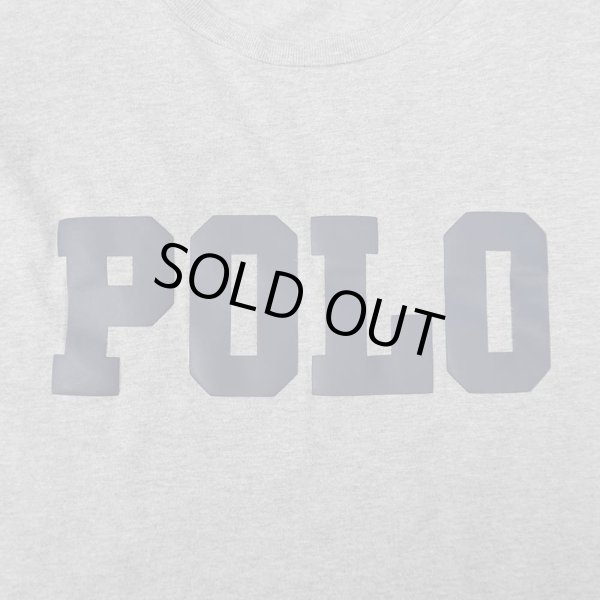 画像3: 00's Polo Ralph Lauren ロゴプリントTシャツ "GRAY" (3)