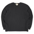 画像1: 90's Eddie Bauer L/S ブランクTシャツ "白タグ / BLACK" (1)