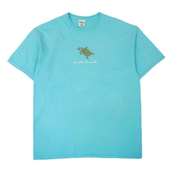 画像1: 00's St.martin・St.maarten スーベニアTシャツ (1)