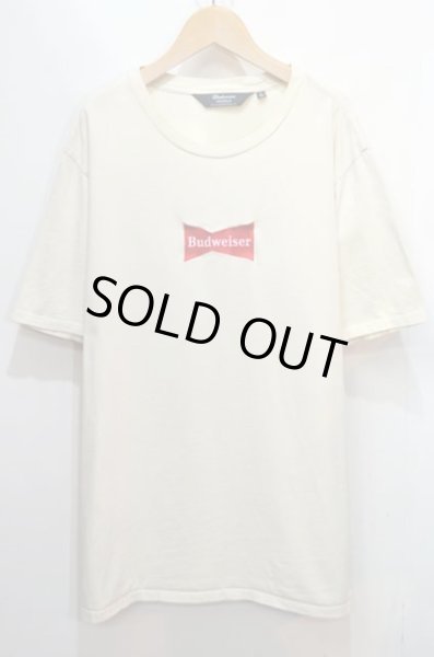 画像1: BEEN TRILL × Budweiser ロゴ刺繍 Tシャツ (1)