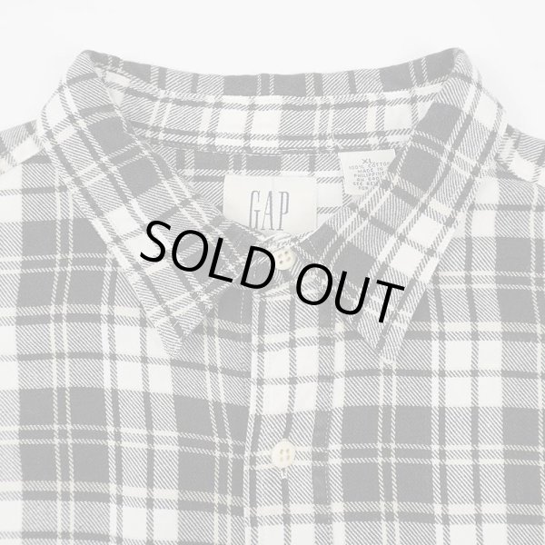 画像3: 00's OLD GAP フランネル ワークシャツ (3)