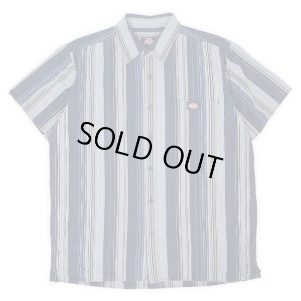 画像1: 00's Dickies S/S ワークシャツ (1)