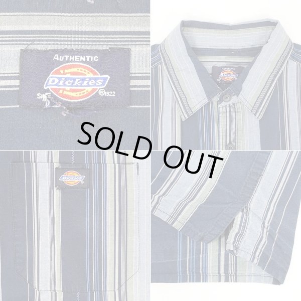 画像2: 00's Dickies S/S ワークシャツ (2)