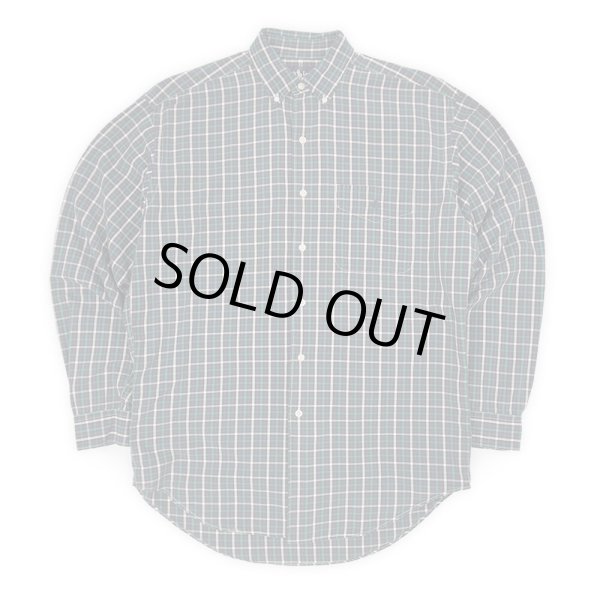 画像1: 90's Polo Ralph Lauren ボタンダウンシャツ "MARLOWE / Black Plaid" (1)