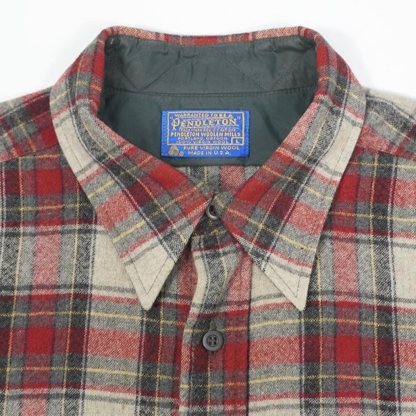 画像3: 70's PENDLETON レギュラーカラー ウールシャツ "MADE IN USA" (3)