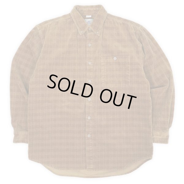 画像1: 90's THE TERRITORY AHEAD コーデュロイ ボタンダウンシャツ (1)