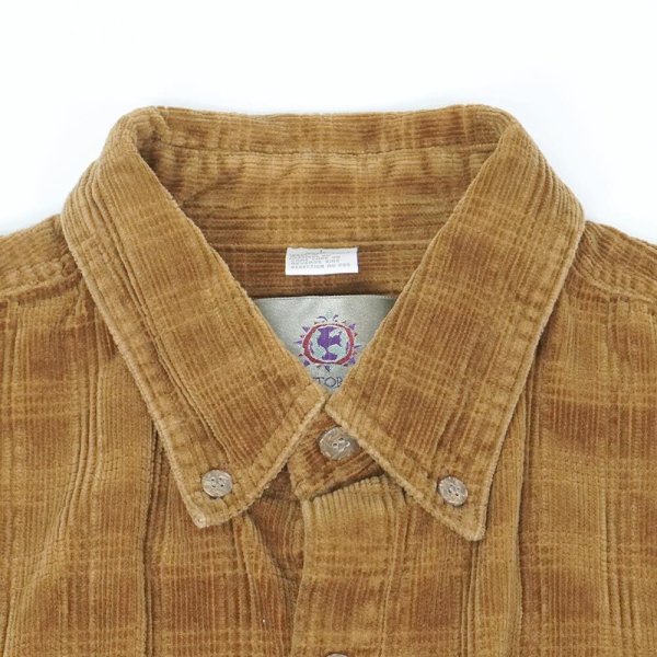 画像3: 90's THE TERRITORY AHEAD コーデュロイ ボタンダウンシャツ (3)