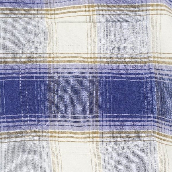 画像3: 90's ST JOHN'S BAY フランネル ボタンダウンシャツ "Ombre Plaid" (3)