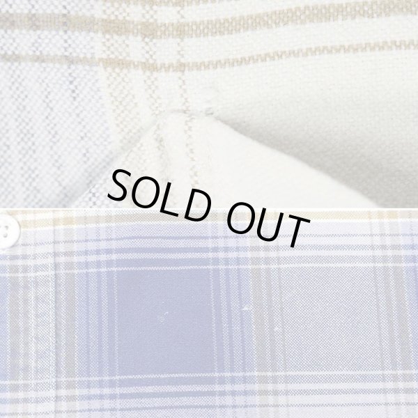 画像5: 90's ST JOHN'S BAY フランネル ボタンダウンシャツ "Ombre Plaid" (5)