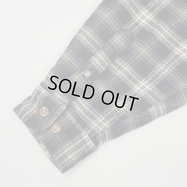 画像4: 00's FIELD & STREAM ヘビーネルシャツ "Black Plaid" (4)
