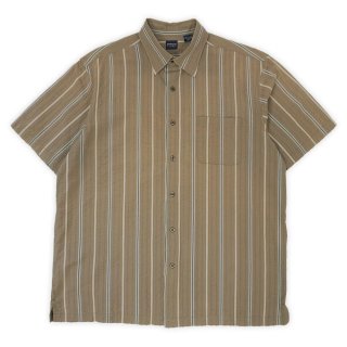 00's Patagonia S/S シアサッカーシャツ - used&vintage box Hi-smile