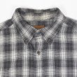 画像3: 90-00's ST.JOHN'S BAY フランネルボタンダウンシャツ "Gray Ombre Plaid" (3)