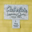 画像2: 00's Cabela's S/S マルチストライプ柄 オープンカラーシャツ (2)