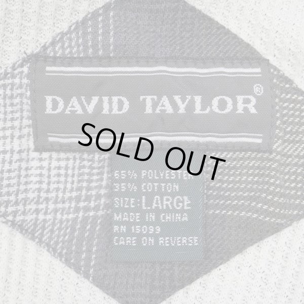 画像2: 90's DAVID TAYLOR サーマルライナー ネルシャツ (2)