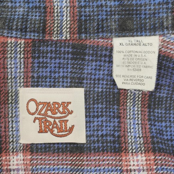 画像2: 80's OZARK TRAIL プリントネルシャツ "MADE IN USA" (2)